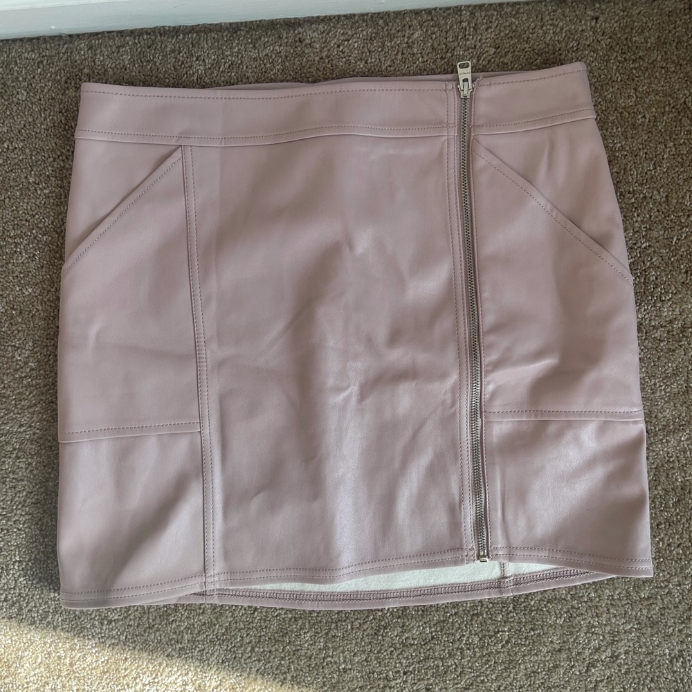 Express Leather Mini skirt